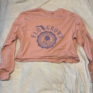 Women’s Flo Grown long sleeve crop top